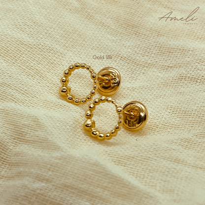 CIRCLE OF BALLS EARRIGNS