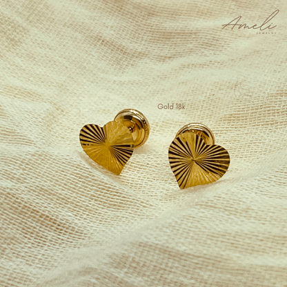 PROFILE HEART EARRIGNS