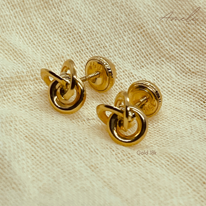 THREE CIRCLES EARRIGNS