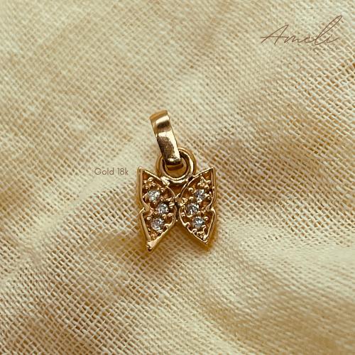 ROSE GOLD BUTTERFLY SAID