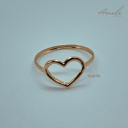 WIRE HEART RING